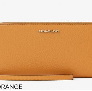 Michael Kors Radiant Orange Lage Wallet